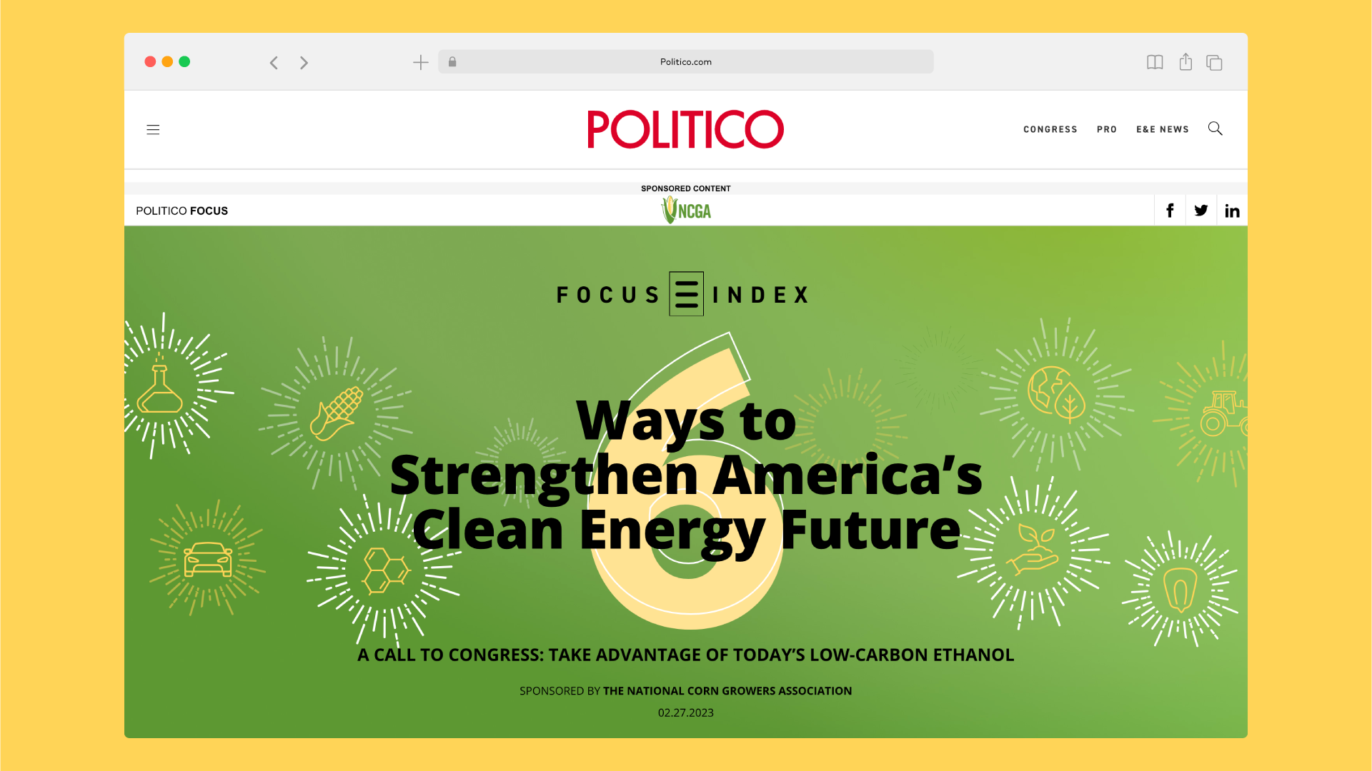 NCGA piece on POLITICO